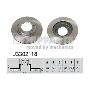 NIPPARTS J3302118