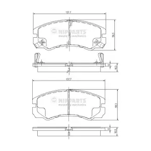 NIPPARTS J3609009