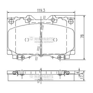 NIPPARTS J3602097