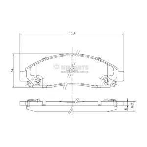 NIPPARTS N3609010