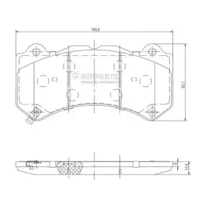 NIPPARTS N3601103