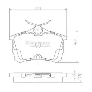 NIPPARTS J3614015