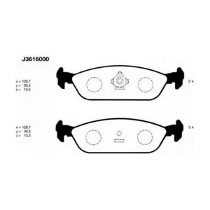 NIPPARTS J3616000