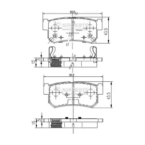 NIPPARTS J3610401
