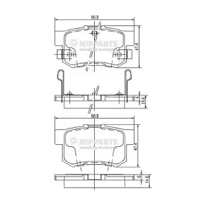 NIPPARTS J3614008