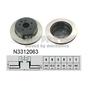 NIPPARTS N3312063