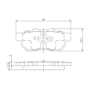 NIPPARTS J3614007