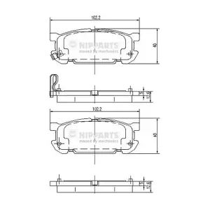 NIPPARTS J3613020
