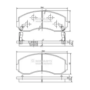 NIPPARTS J3600101
