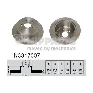NIPPARTS N3317007