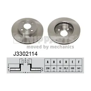 NIPPARTS J3302114