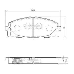 NIPPARTS N3602144