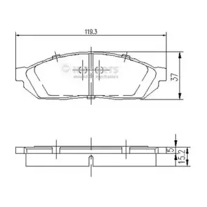 NIPPARTS J3604004