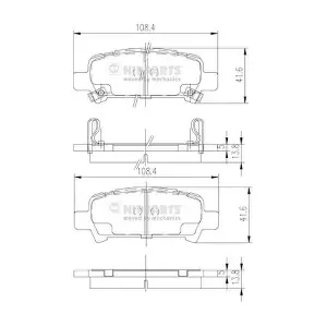 NIPPARTS J3617002