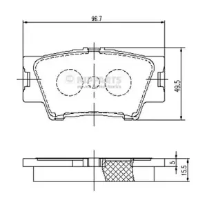 NIPPARTS J3612035