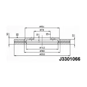 NIPPARTS J3301066