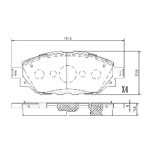 NIPPARTS N3602154
