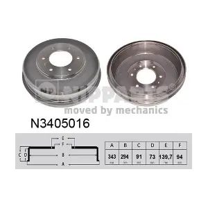 NIPPARTS N3405016