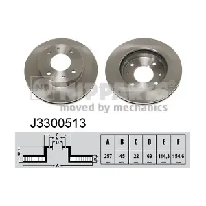 NIPPARTS J3300513