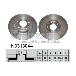 NIPPARTS N3313044