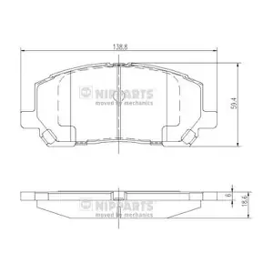 NIPPARTS J3602118