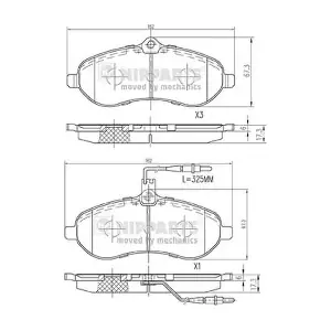 NIPPARTS N3602153