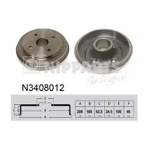NIPPARTS N3408012