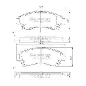 NIPPARTS J3603054