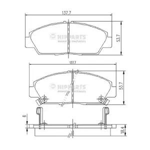 NIPPARTS J3604037