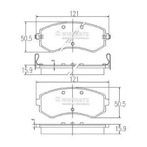 NIPPARTS J3601060