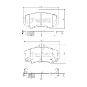 NIPPARTS N3600544