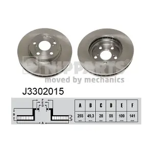 NIPPARTS J3302015