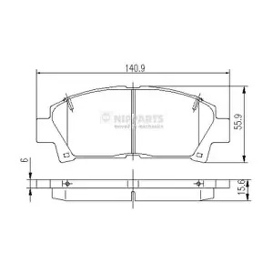 NIPPARTS J3602063