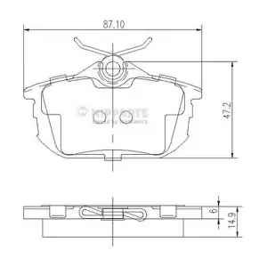 NIPPARTS J3615012