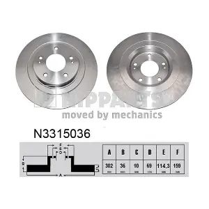 NIPPARTS N3315036