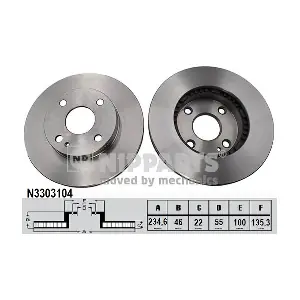 NIPPARTS N3303104