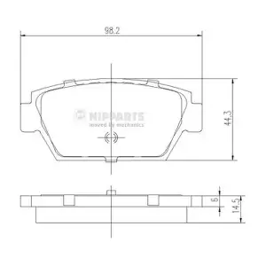 NIPPARTS J3615000