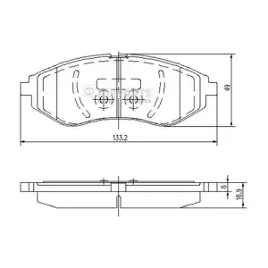 NIPPARTS J3600911