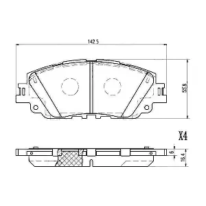 NIPPARTS N3602155