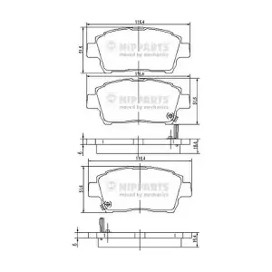 NIPPARTS J3602088