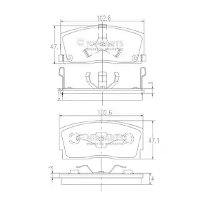 NIPPARTS J3606006