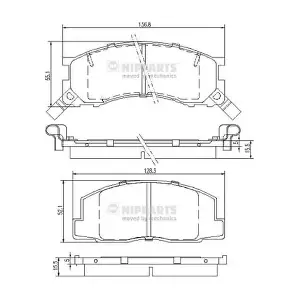 NIPPARTS J3602050