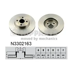 NIPPARTS N3302163