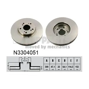 NIPPARTS N3304051