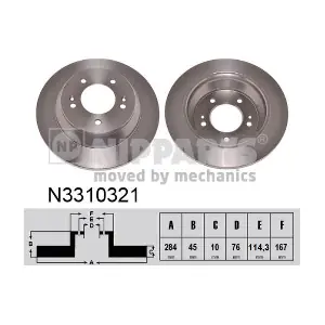 NIPPARTS N3310321
