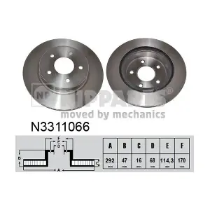 NIPPARTS N3311066