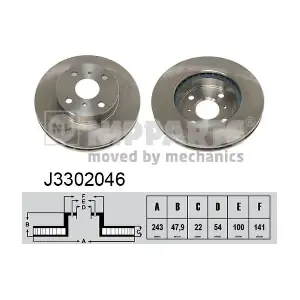 NIPPARTS J3302046