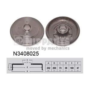 NIPPARTS N3408025