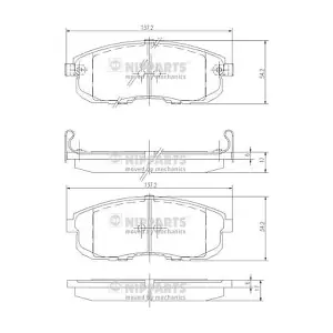 NIPPARTS J3601044