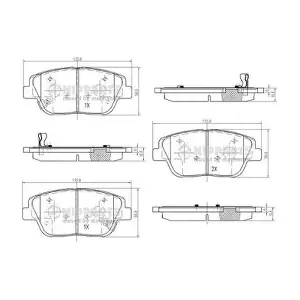 NIPPARTS N3600334